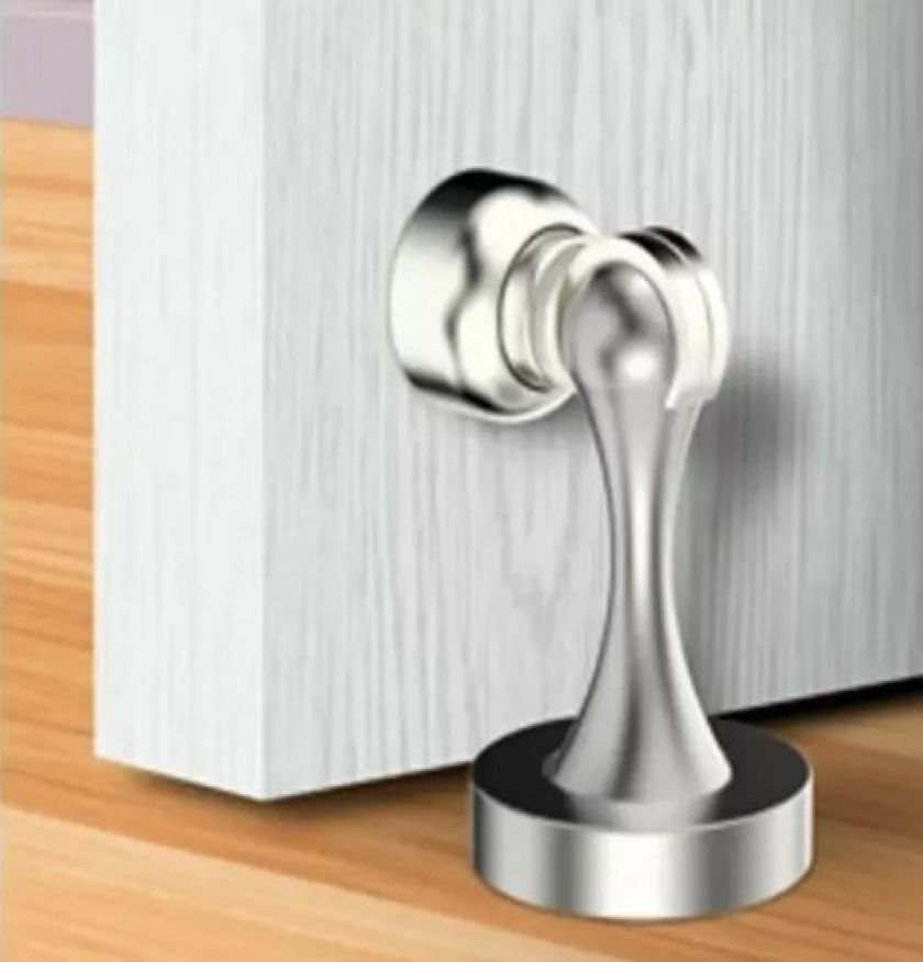 1- Trava Porta Magnético (inox) - 147044 - Acessórios