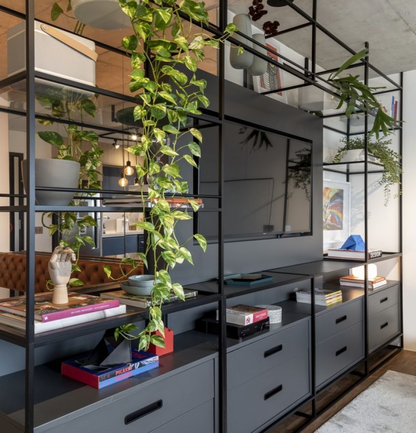 Prateleira de ferro Sob medida ( Varias cores) - 2022 - Móveis em Ferro