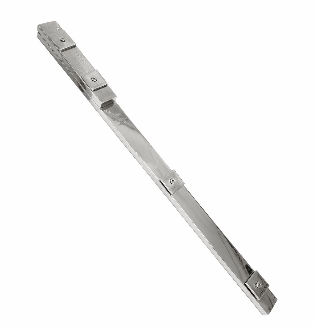 Suporte Vidro Lateral P/ Escadas e Guarda Corpo em Inox - 1844 - Ferragens para vidro temperado