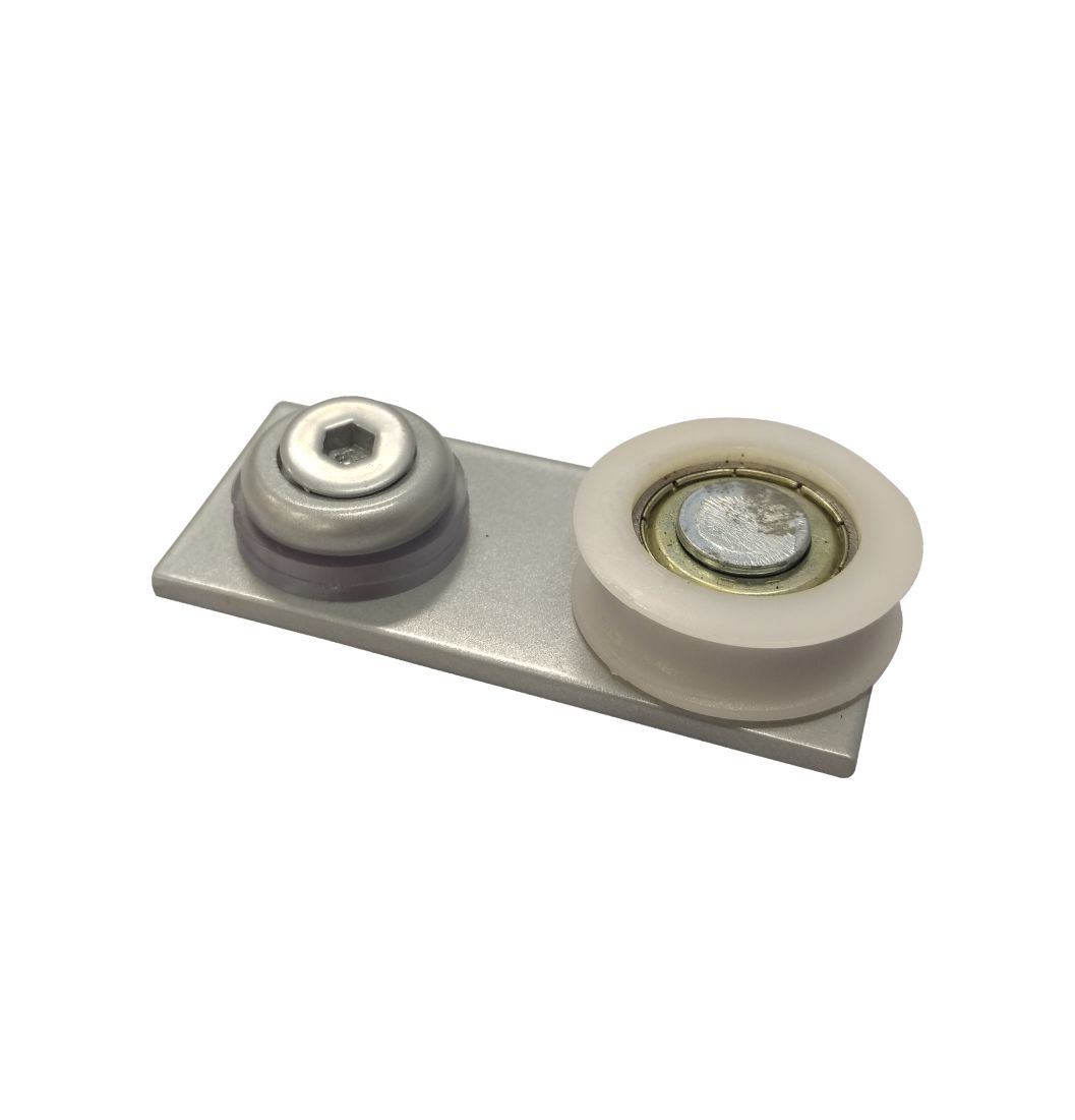 Carrinho Mini Simples com 1 Furo (Cx 125 Alumiplast) - 1122M - Roldanas