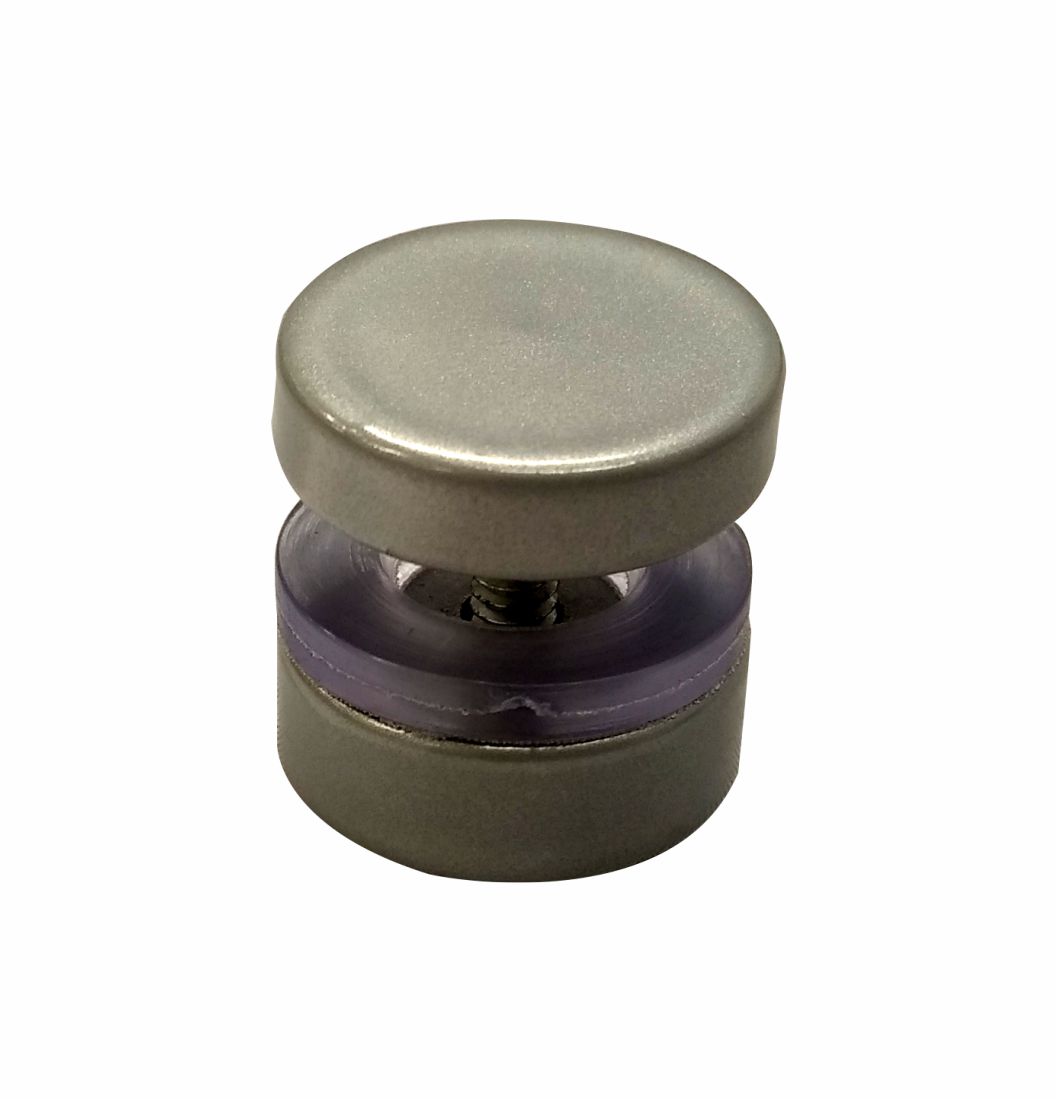 Puxador Para Janela 1" Permite Transpasse - 1651-E - Puxadores de alumínio