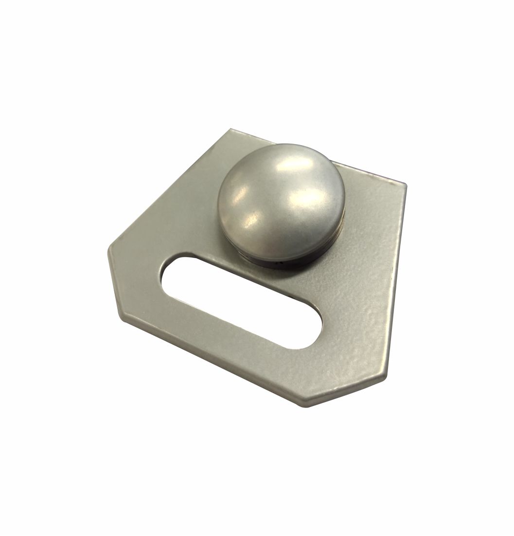 Mini Puxador Para Transpasse de Portas e Janelas - 1671-M - Puxadores de alumínio