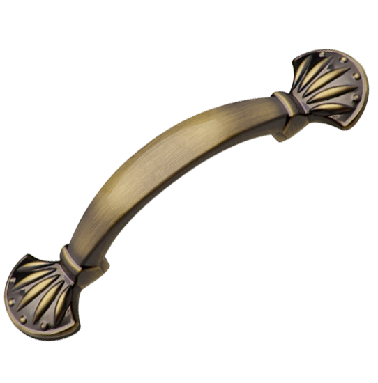 Puxador Colonial 101096 ANT - 101096 ant - Linha Moveleira