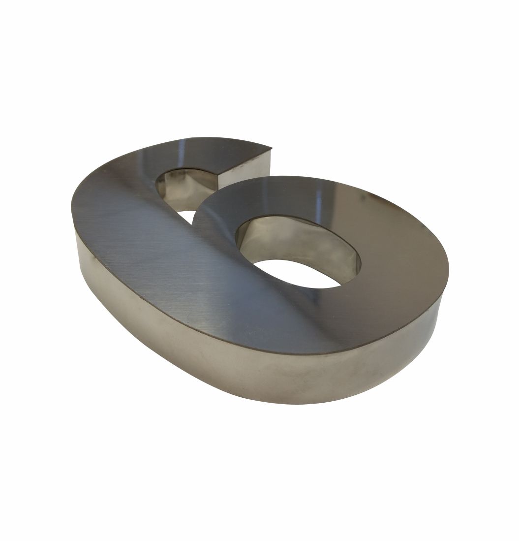 Número Inox e Escovado - 1839 - Acessórios