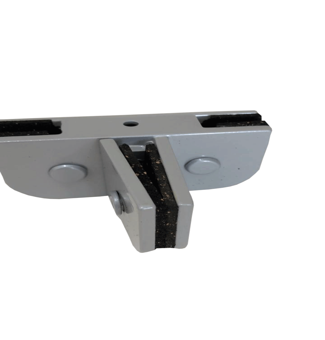 Suporte C/ Núcleo Para Três Vidros - 1308 - Ferragens para vidro temperado