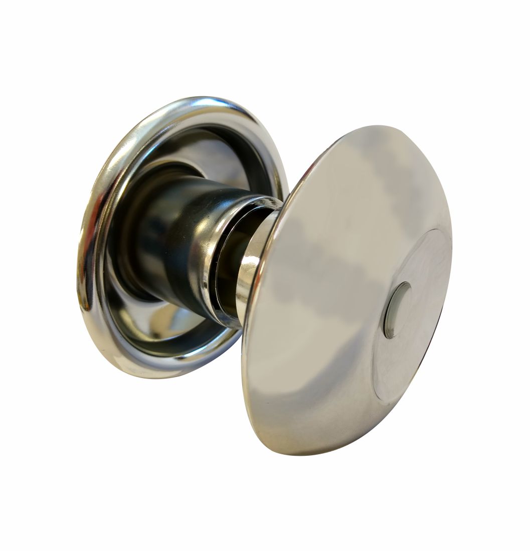 Puxador Polímero Metalizado - 1609 - Puxadores de alumínio